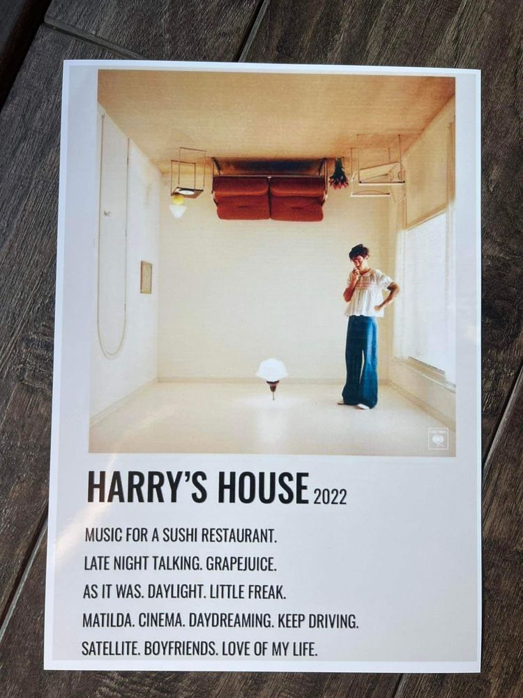 Plakat harry styles A4 kodak