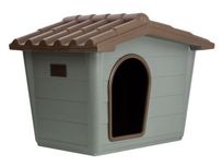 Casota Sprint Eco em Plástico, Castanho/Verde-NOVA( NA CAIXA)