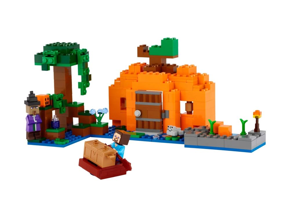 LEGO Minecraft Dyniowa Farma 21248 – 257 elementów