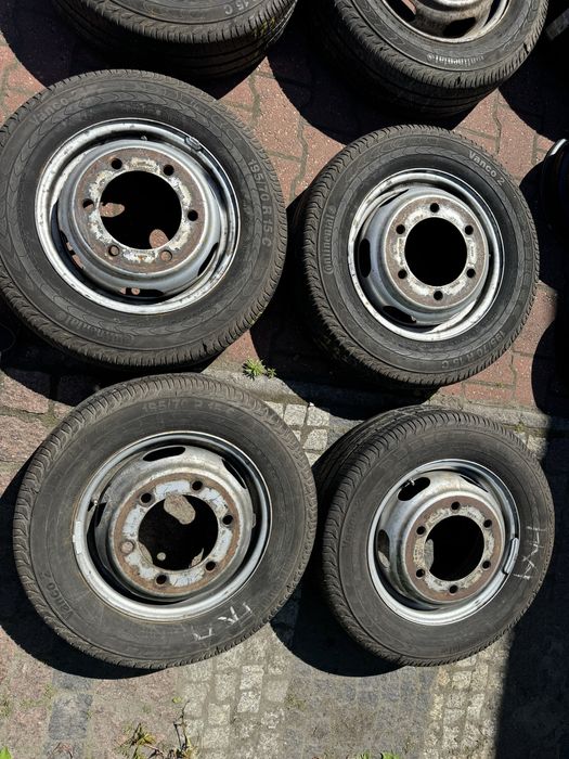 Koła letnie Mercedes Sprinter VW LT bliźniaki + 195/70R15C Continental
