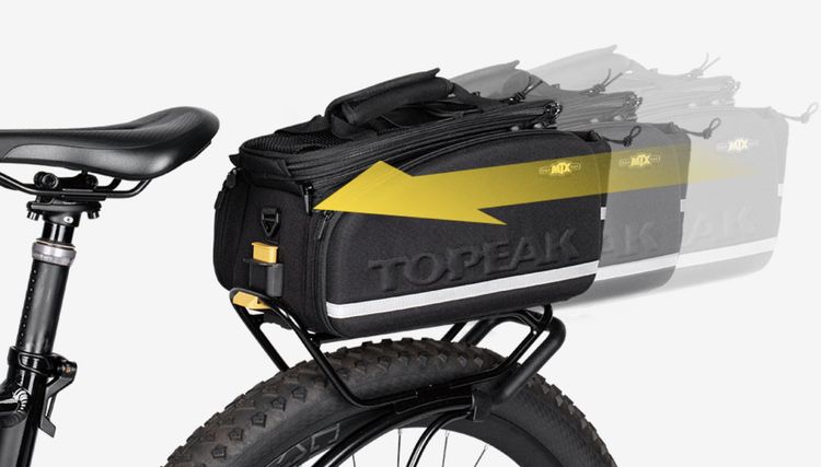 TOPEAK MTX Torba DX 12L + Bagażnik Na Sztycę