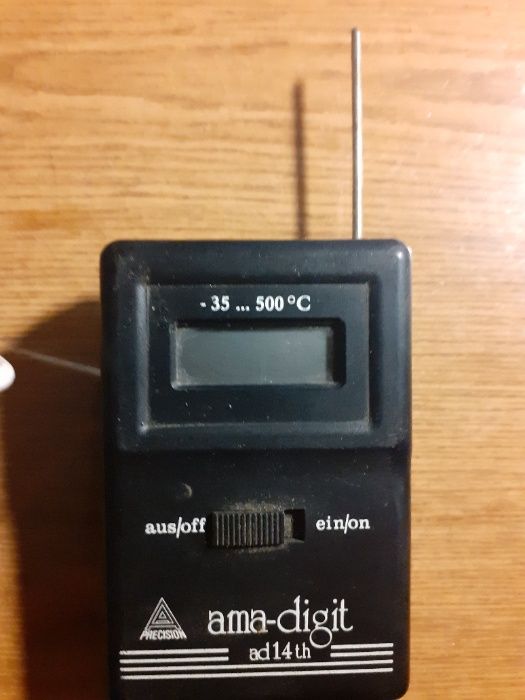 Miernik temperatury Przyrząd do temperatury z termoparą od -35do500stC