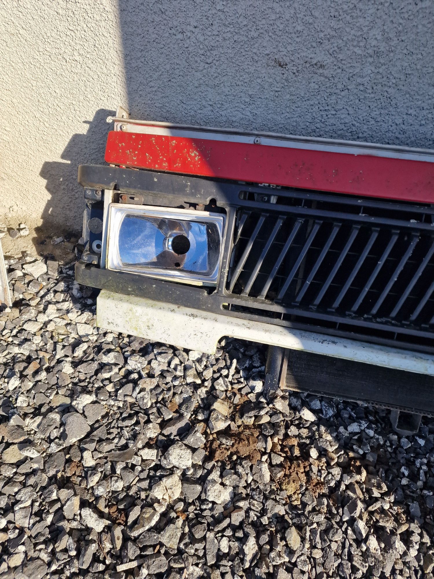 Pas przedi chłodnica lampy atrapa fiat Ducato Citroen Jumper kamper