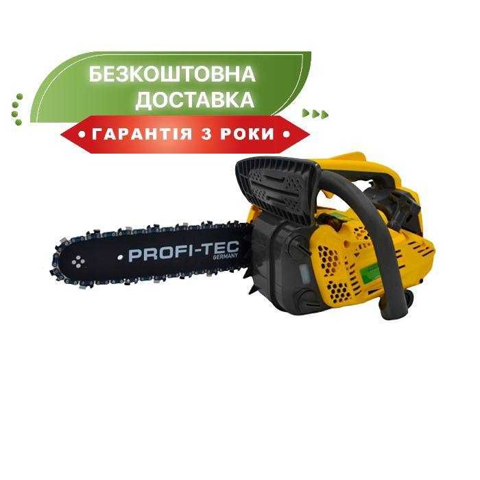 Бензопила ланцюгова PROFI-TEC PT-2500 Бензо пила цепная 19 м/с Пилка