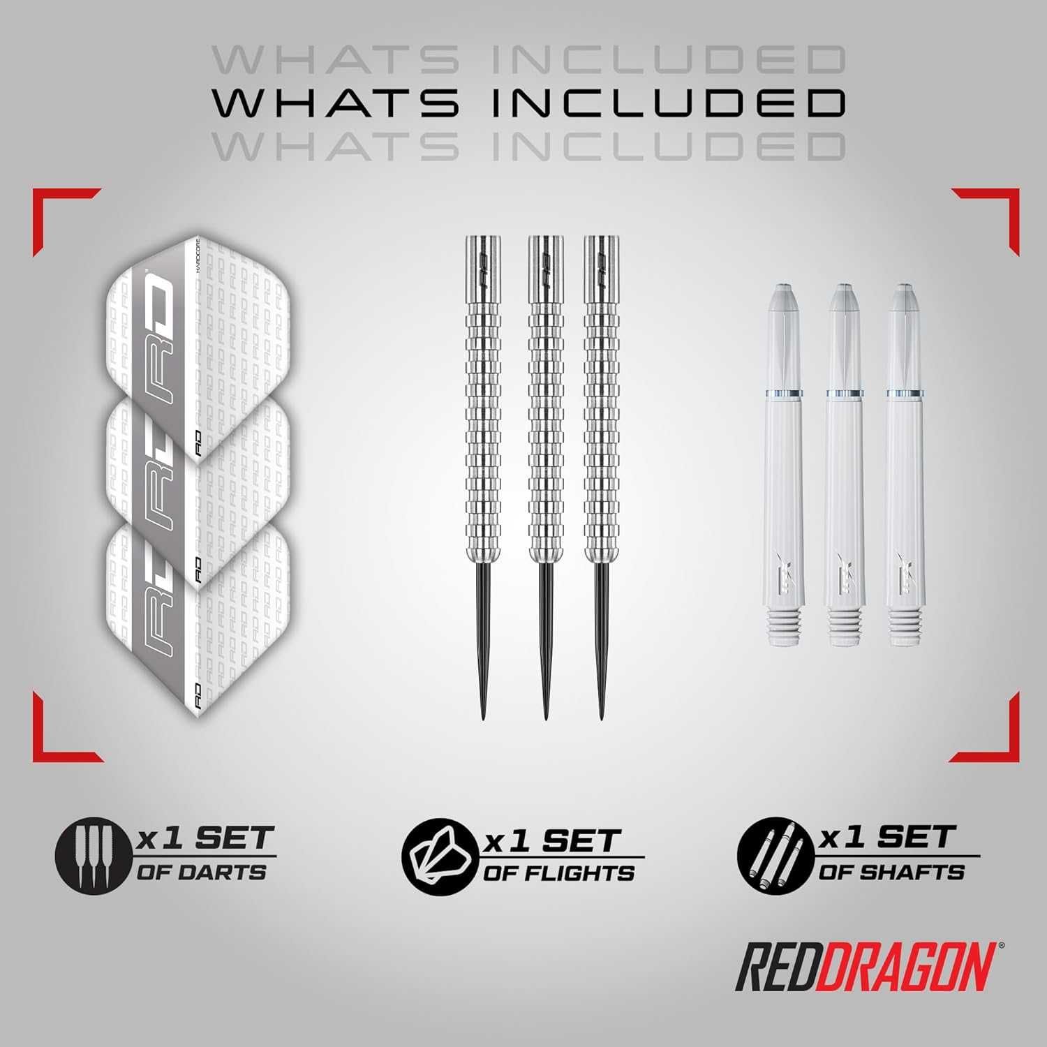Rzutki Lotki Red Dragon Javelin  24g wolframowe 3 sztuki