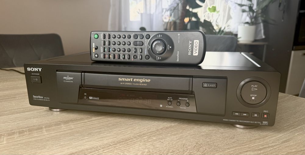 SONY SLV-SE700 #Magnetowid VHS #6HD #Hi-Fi Stereo#Smart Engine #RR#Tri