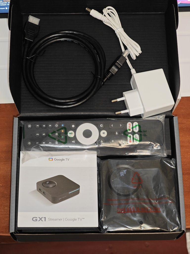 Google TV Streamer RockTek GX1 (Realtek RTD1325, 4/32GB)