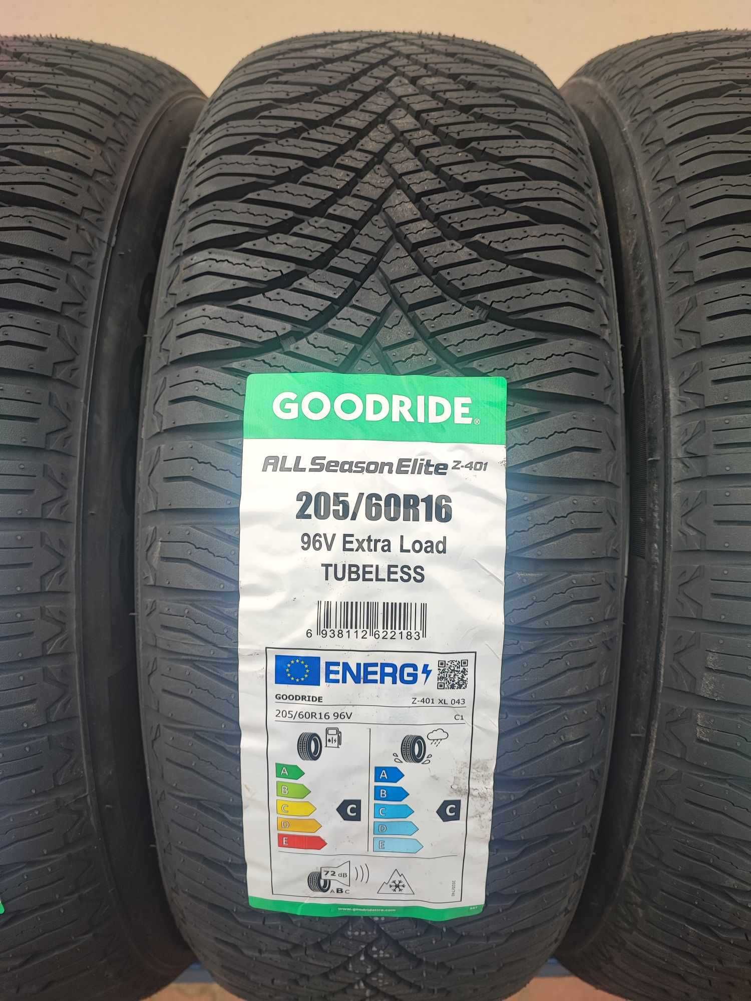 205/60R16 Nowe Opony Całoroczne GOODRIDE Z401 96V 205/60/16