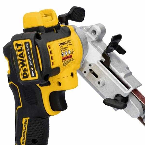 DeWALT DCM200NT Напилок стрічковий акумуляторний безщітковий 18 V