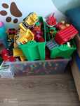 Lego duplo 12,7 kg domek, stragan, plac zabaw, zoo, las, konie