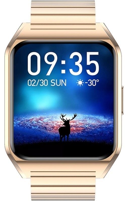 smartwatch damski rubicon rnce89 gold rose smarub163