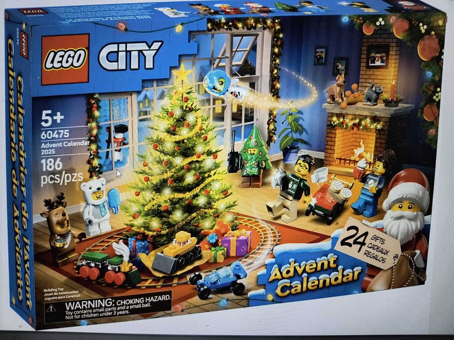 LEGO City 60475 - Kalendarz adwentowy na 2025 rok zestaw A