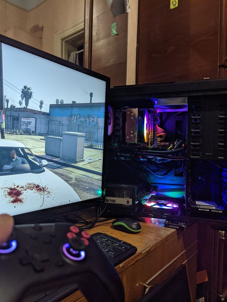 Ігровий ПК, 24 ядра 3.3ггц, DDR4 32гб, GTX 1080 8гб, m.2 384, Hdd1тб