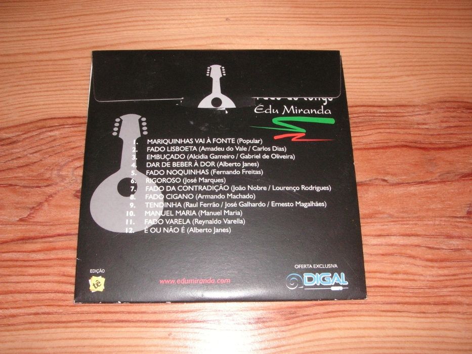 CD Edu Miranda Fado de Longe e Fado de Longe 2