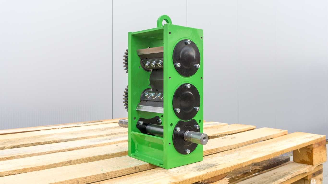 MECHANIZM == rębak walcowy == ZIKO XR-90 == przecina 8cm
