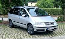 Volkswagen Sharan #1.8t#Highline#skóry#automat#7 osób#navi#szyberdach