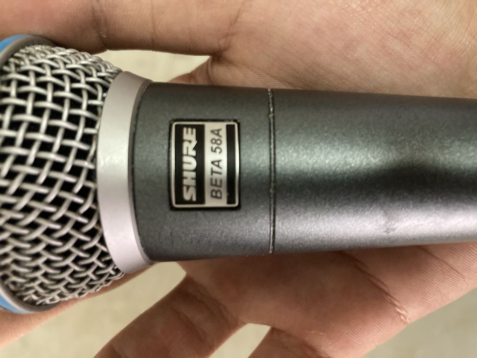 Microfone Dinâmico Shure Beta 58A