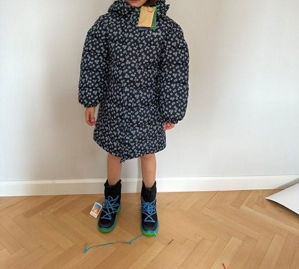 Długa kurtka puchowa Kuling 122