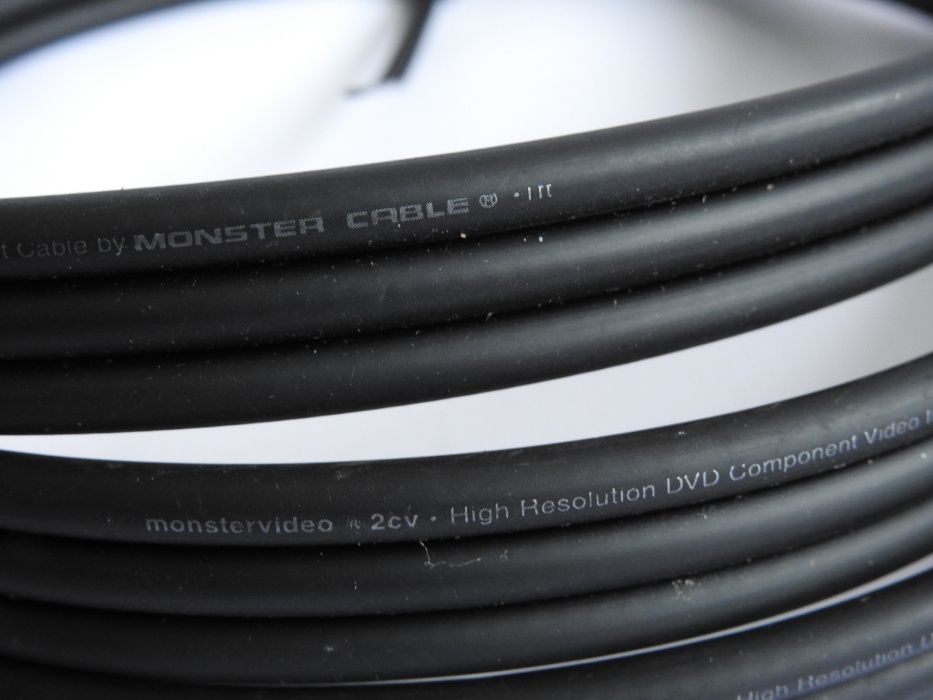 Monster Cable Monstervideo 2CV USA DVD RCA кабель 3 шт. в одном 2м