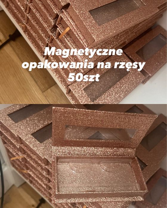 Duży zestaw do biznesu z rzęsami / magic spoon gratisy