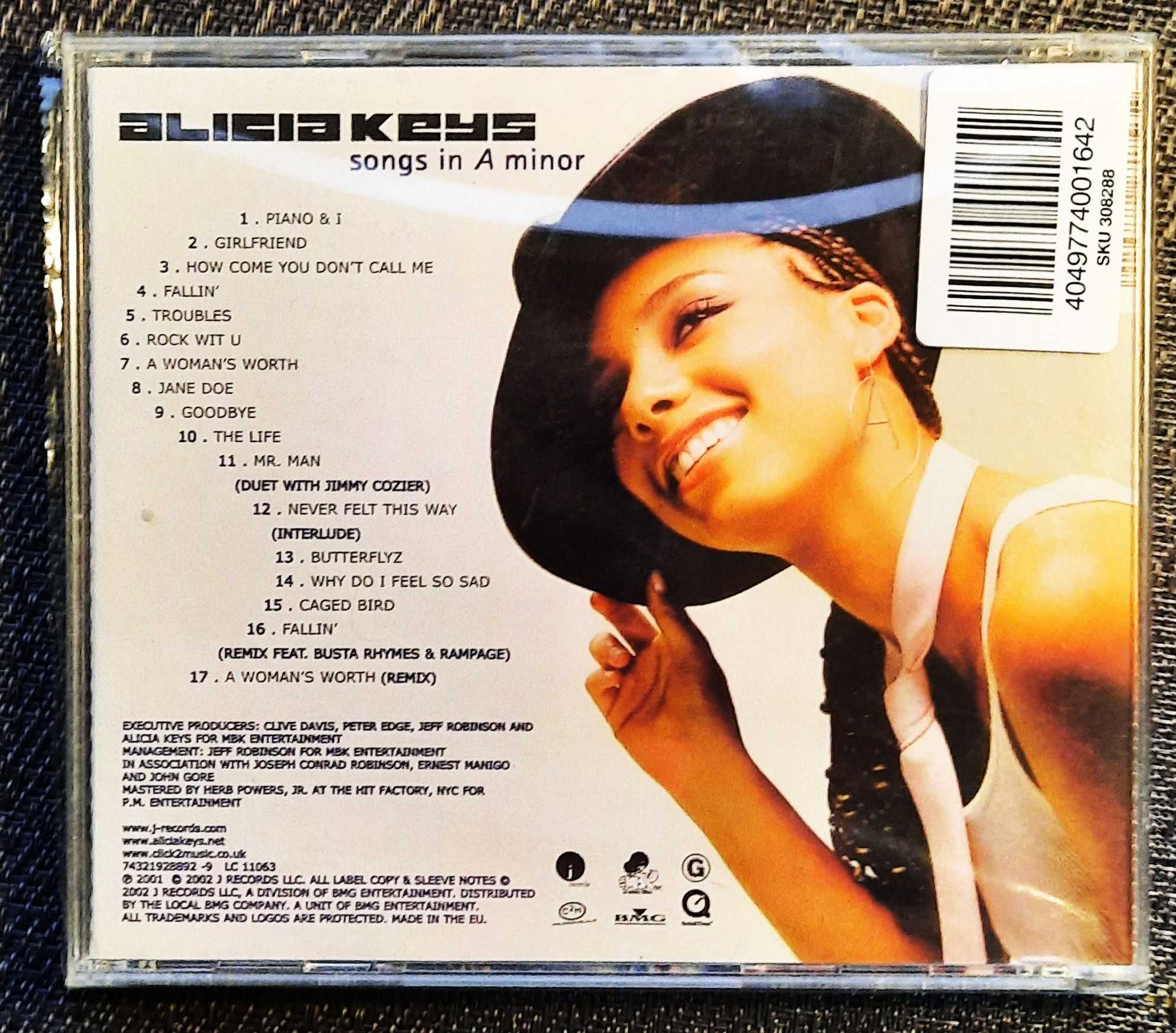 Polecam Album CD ALICIA KEYS  – Songs In A Minor-Special Edition