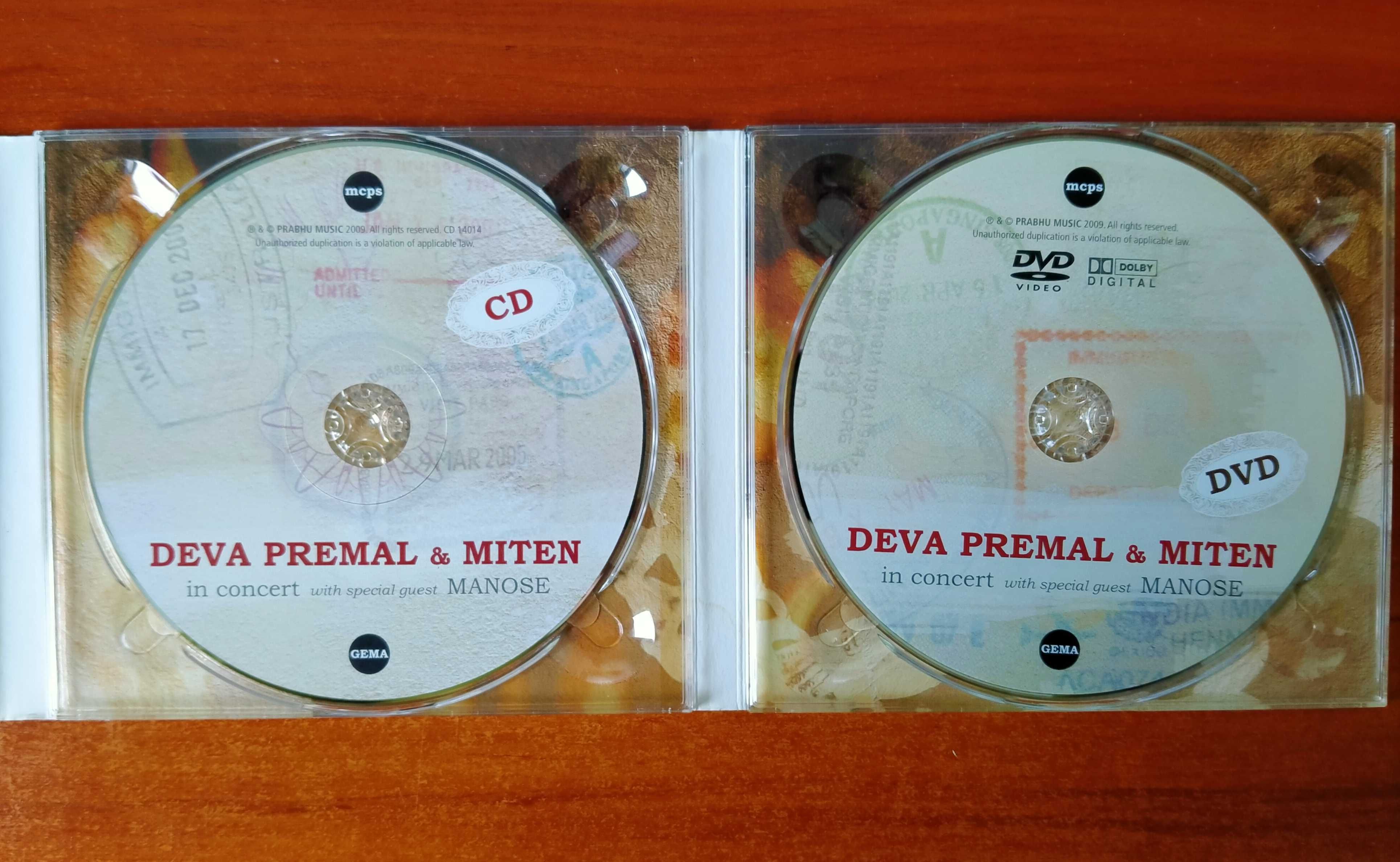 Deva Premal & Miten. CD + DVD używane. 31. 12. 2023 r.