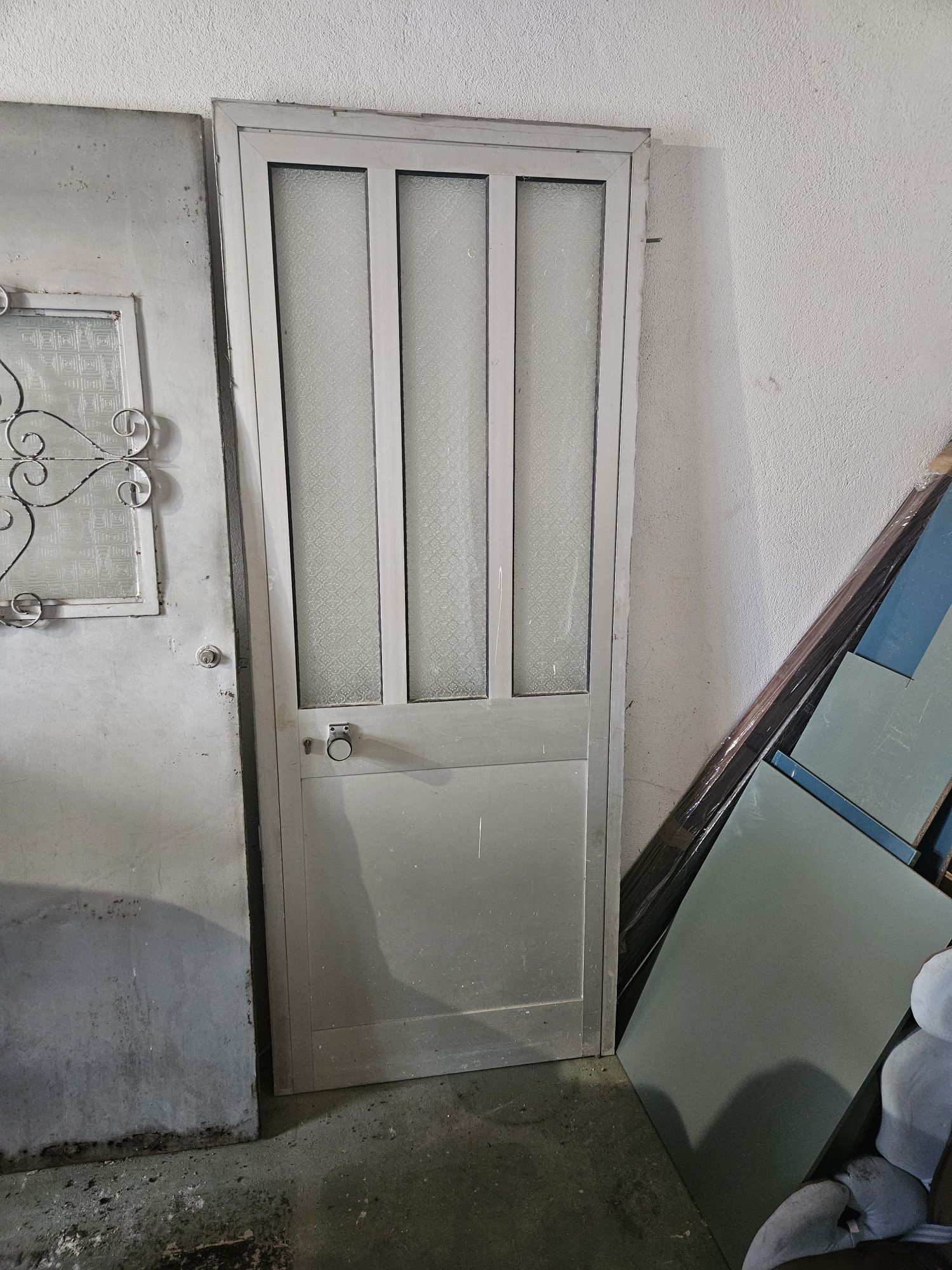 Portas alumínio/ferro x3