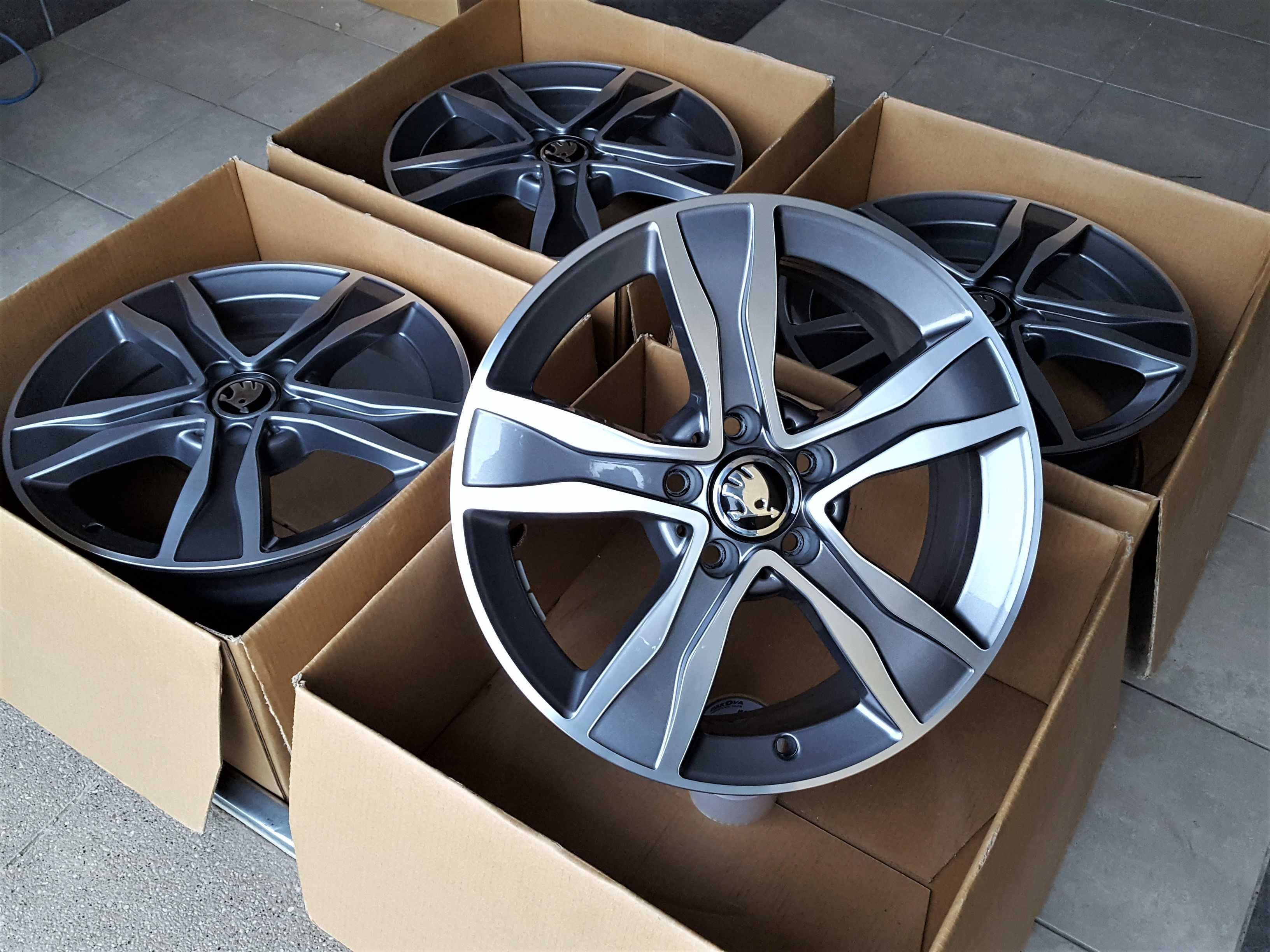 Alufelgi 17 5x112 Skoda Octavia Kodiaq Superb Yeti Karoq ! 467#