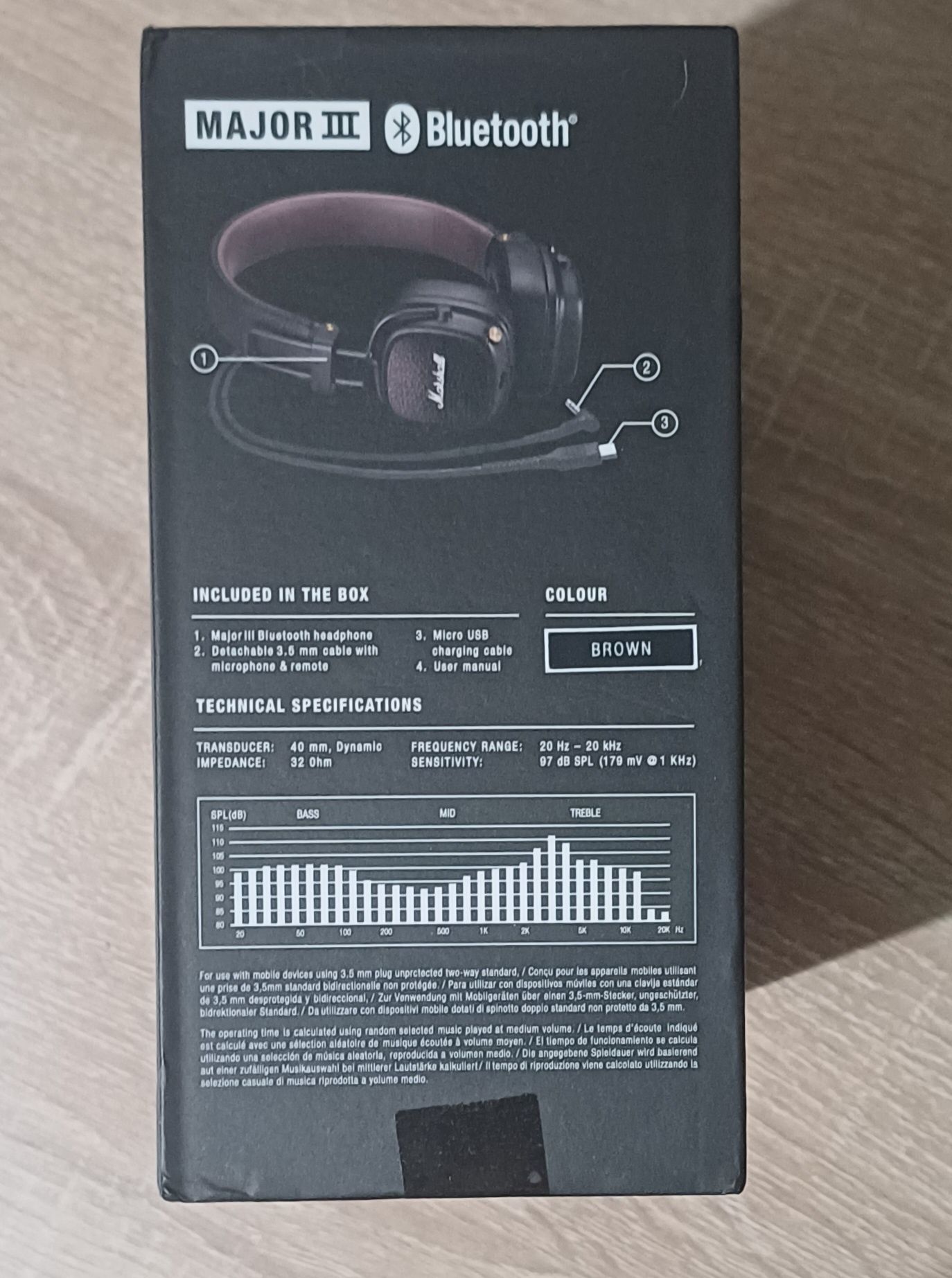 Bluetooth навушники Marshall major 3