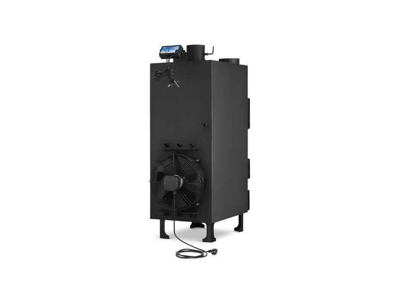 Piec nadmuchowy z nadmuchem dmuchawa HIGHER PN3 o mocy 25 kW ECODESIGN