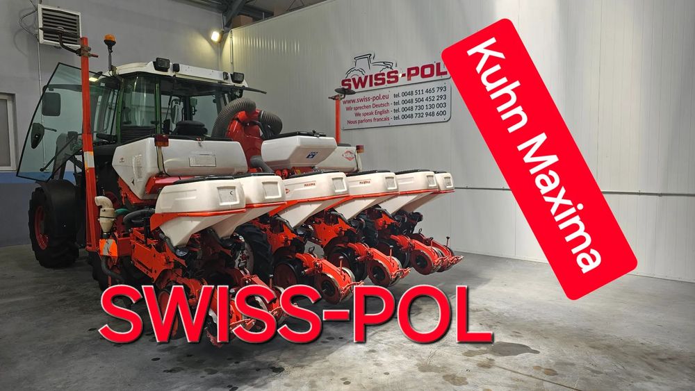Kuhn Maxima Siewnik do Kukurydzy 6 rzędy Sprawdzony Kverneland Accord Optima Monosem Maschio Gaspardo  Posiadamy transport Siewnik Punktowy siewnik do KK