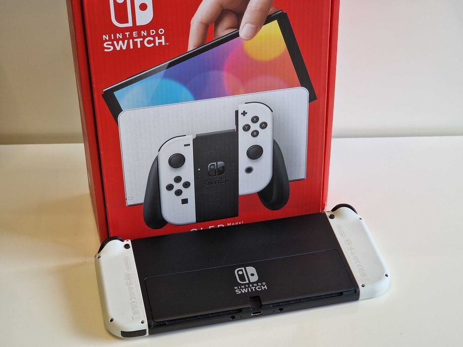 GWARANCJA Konsola Nintendo Switch OLED Komplet Sklep Zamiana