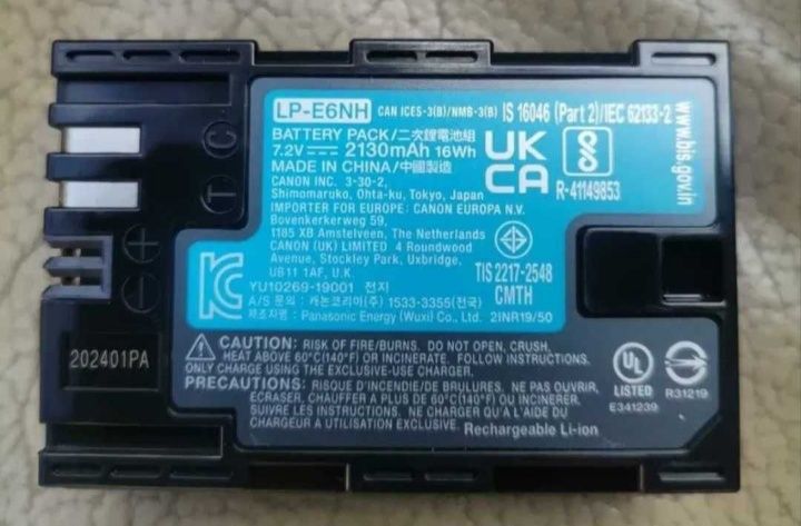 Canon LP-E6NH jak nowa