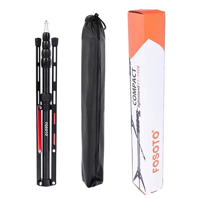 Штатив-стойка для софтбокса Fosoto FT-190B + сумка | Висота 2.22 м