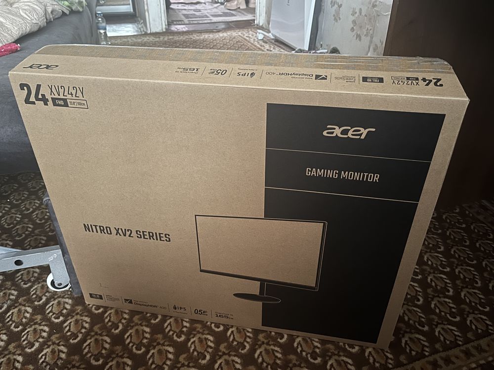 Монитор Acer XV242Y FHD 165 hz