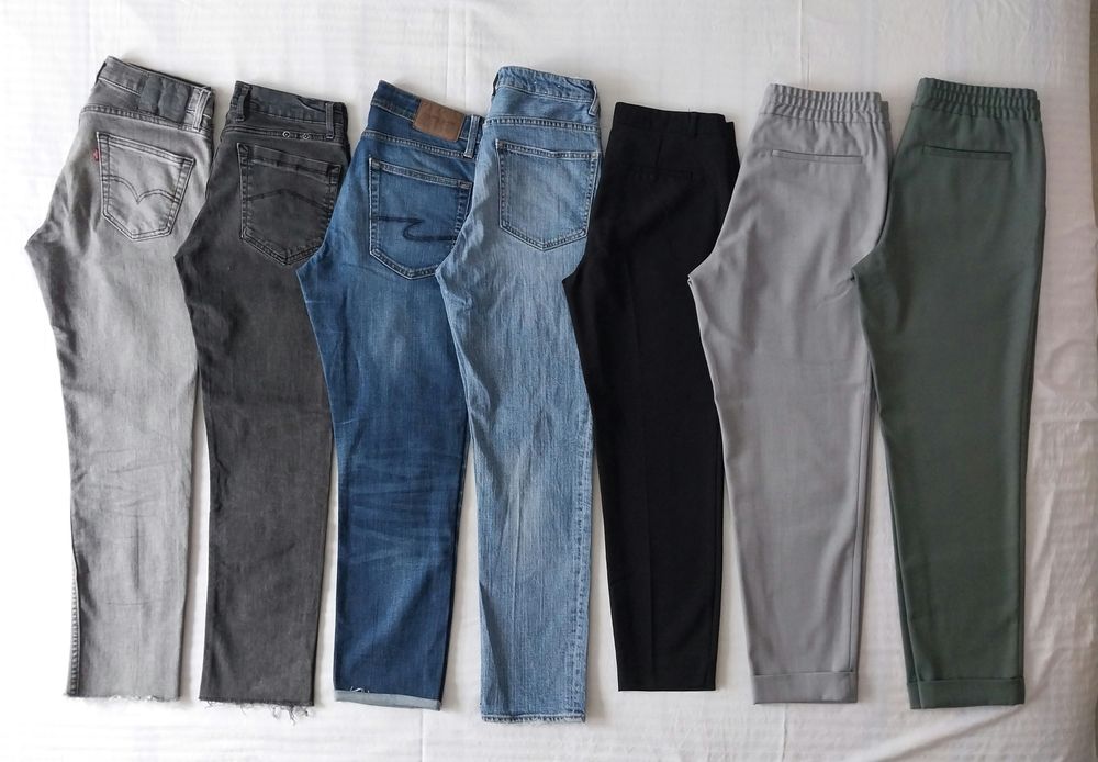Джинси Levi's, Colin's, H&M, штани брюки HOUSE, Filippa K, розмір 38 M