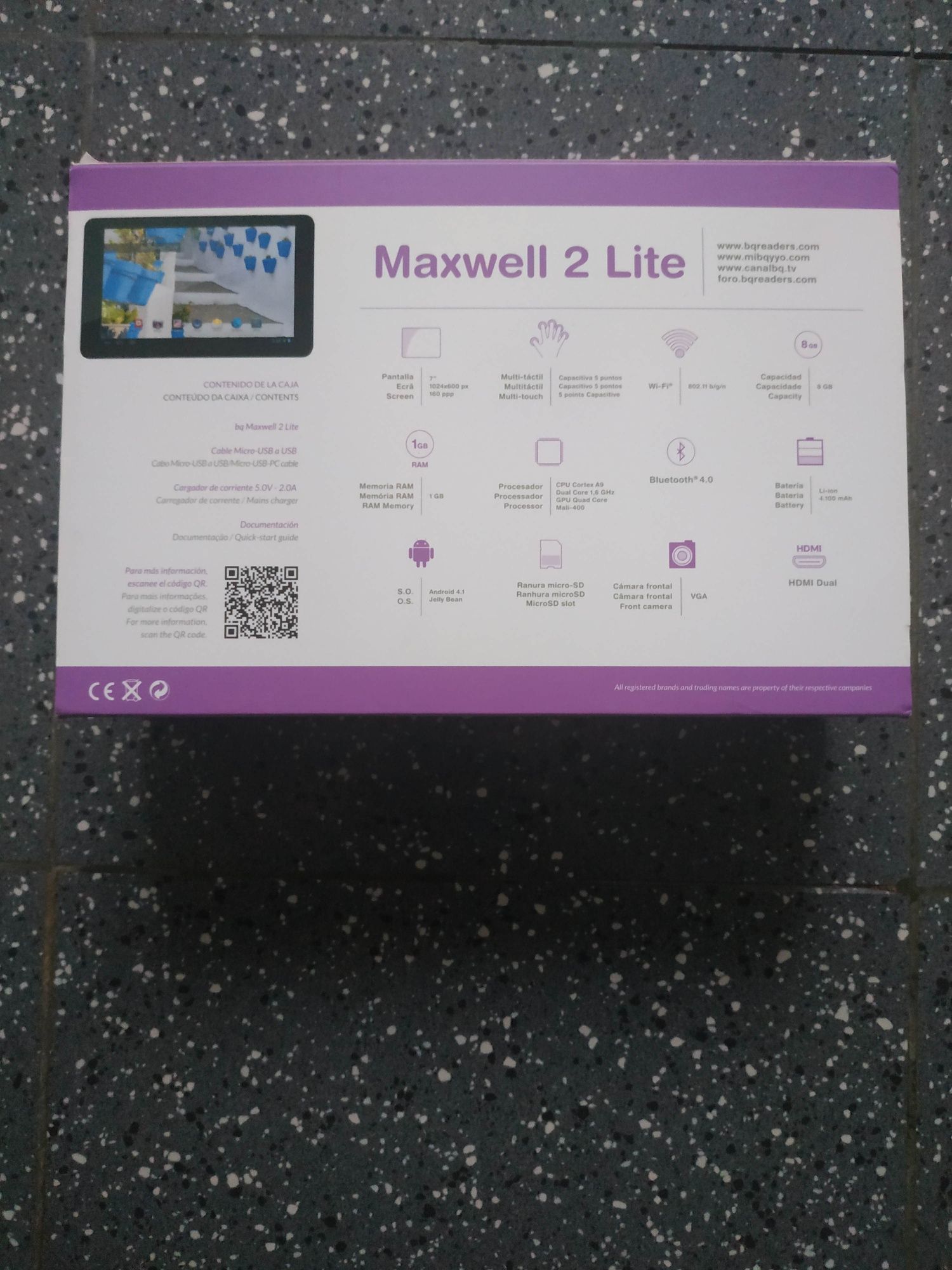 Tablet bq Maxwell 2 Lite