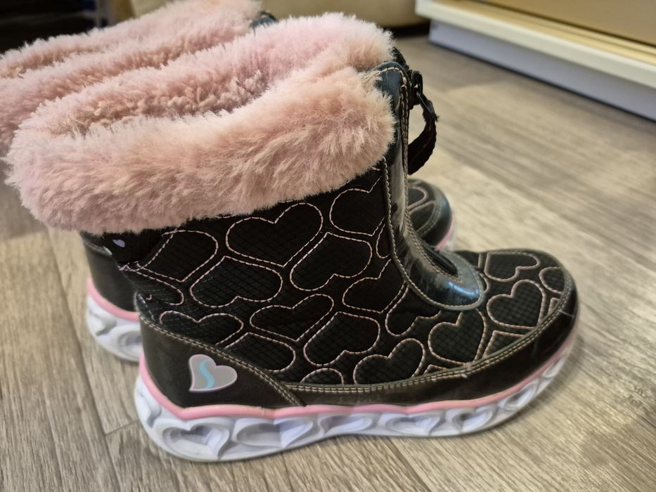 Сапоги skechers 35 розмір  двійні