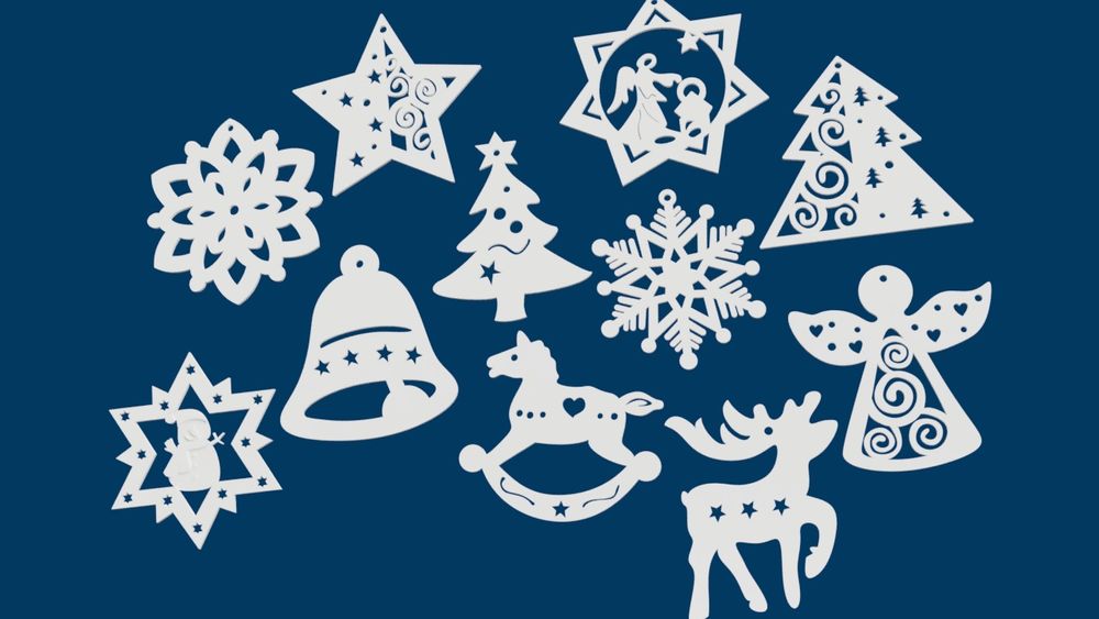 Новорічні прикраси на Ялинку