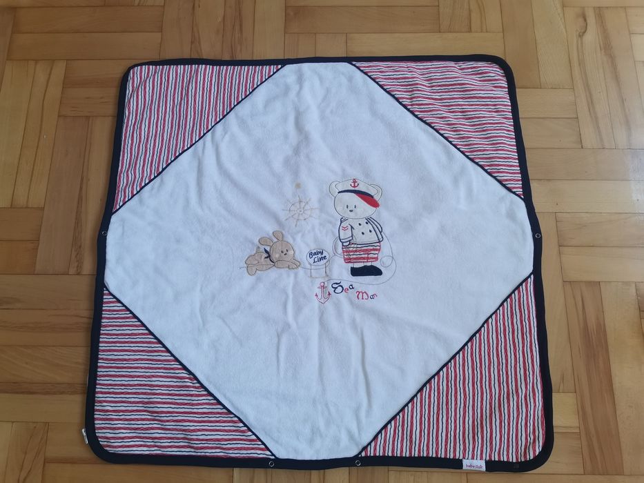 Śpiworek, kocyk, otulacz 85 x 85 cm