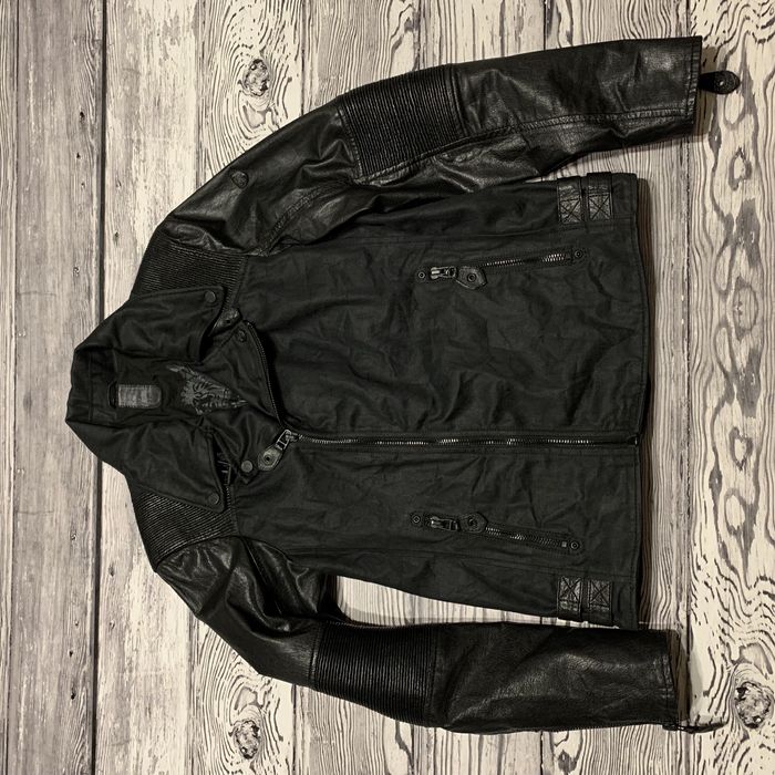 Кожаная куртка косуха Gipsy by Mauritius Biker Moto Leather Jacket