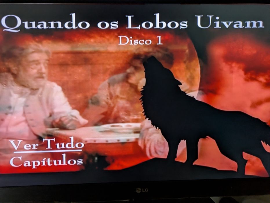 Serie Completa RTP | 4 DVDs "Quando os Lobos Uivam " (Como Novo)