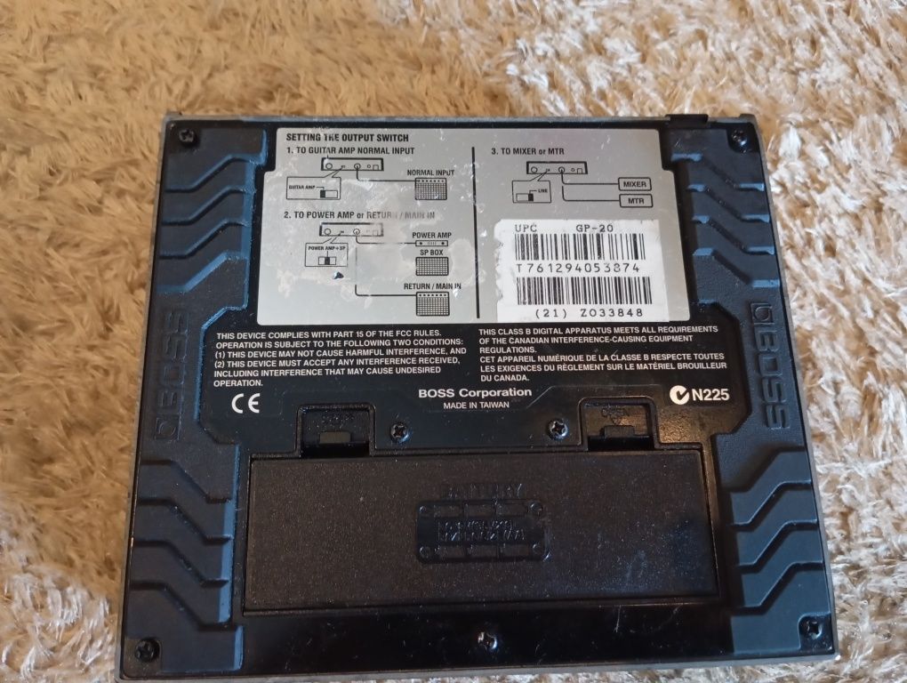 Boss GP 20 AMP Factory
