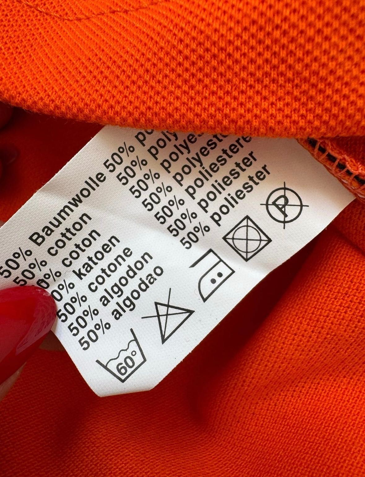 Nowa Koszulka Polo męska UNI-WEAR pomarańczowa XL