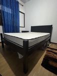 Cama casal com colchao eletrico