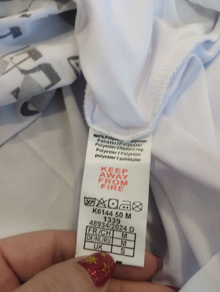 T-shirt, koszulka sportowa, biała  Atlas for Men