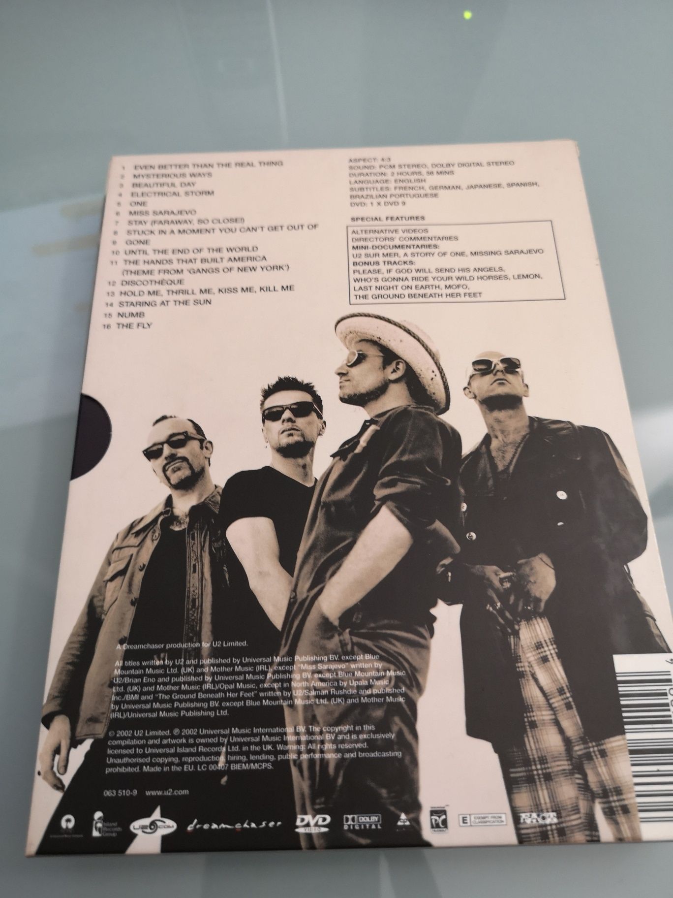 Dvd U2 The Best Of 1990