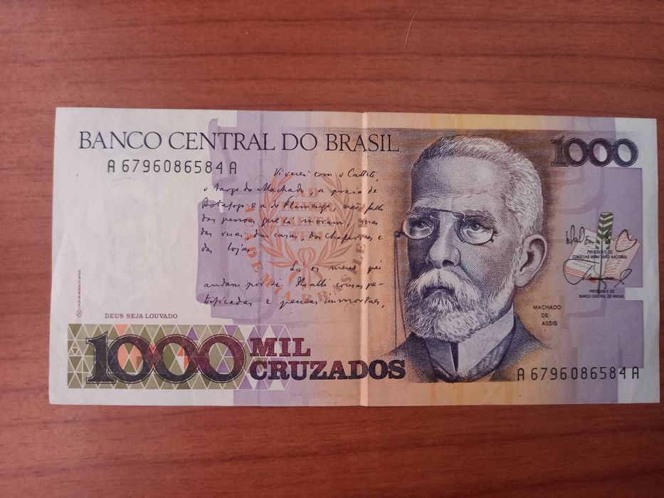 Nota 1000 cruzados