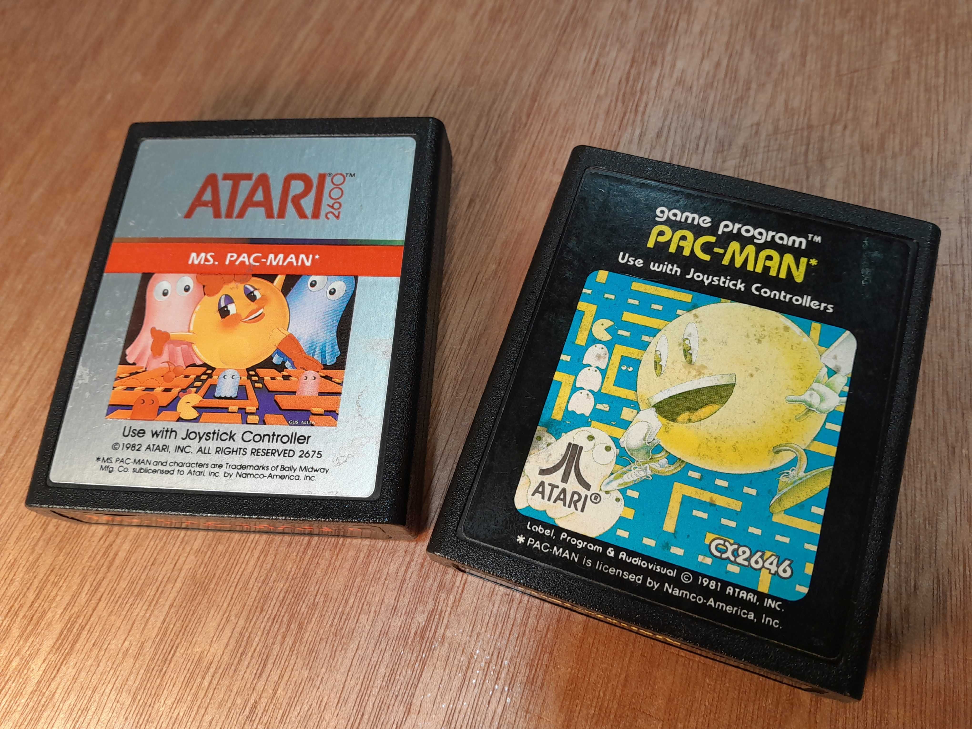 Pac-Man & Ms. Pac-Man * ATARI 2600 * PAL