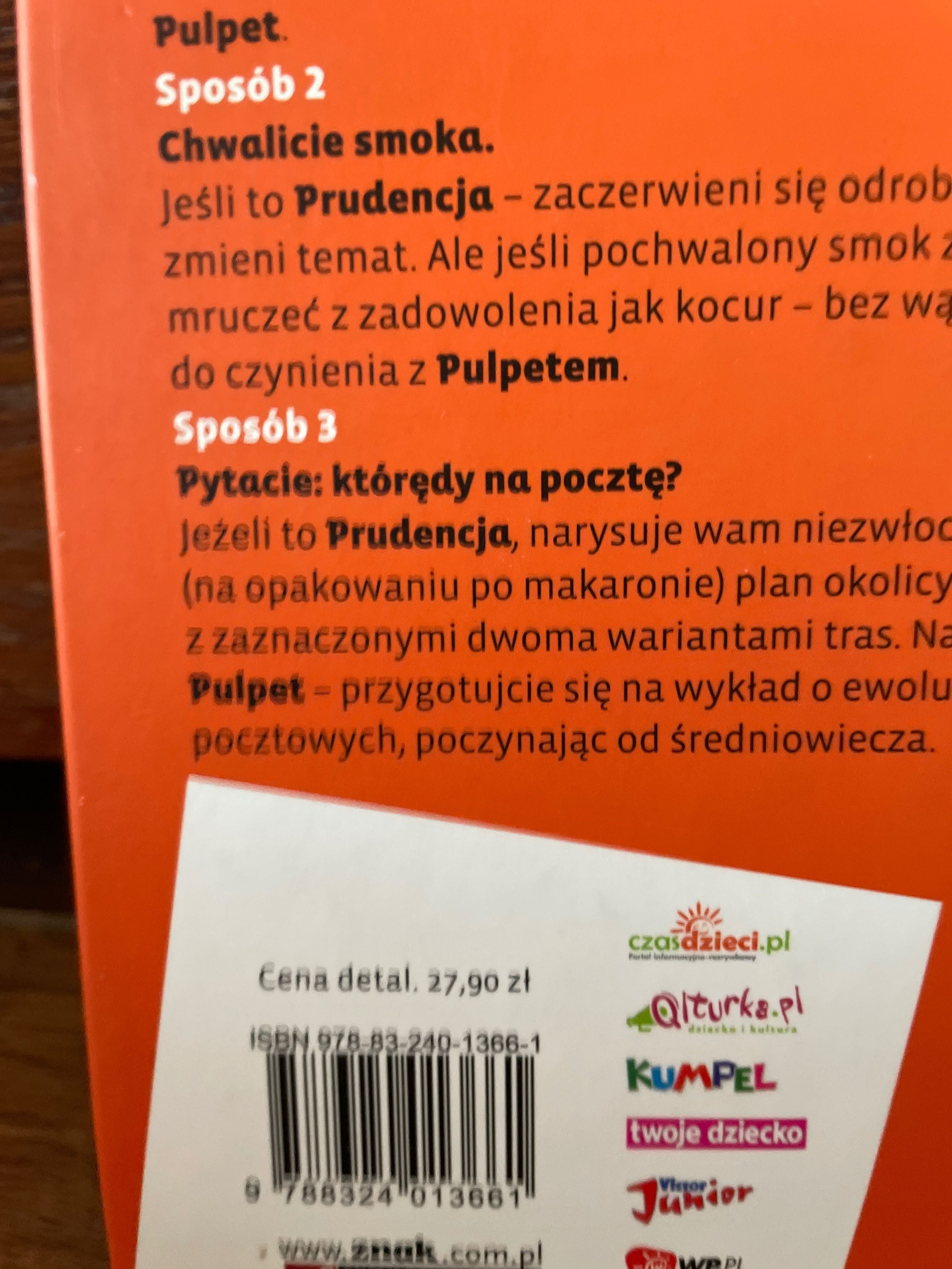 Książka ,, Smocze pogotowie przygodowe ”.